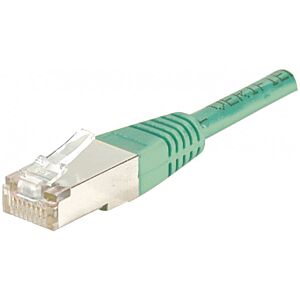Cordon RJ45 patch F/UTP CAT 6 Vert -  2,00 m