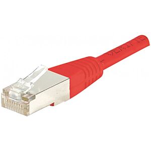 Cordon RJ45 patch F/UTP CAT 6 Rouge -  2,00 m