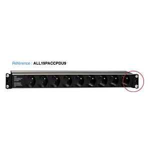 Bandeau d'alimentation ALU 9PC